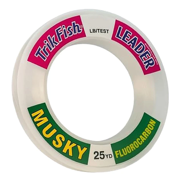 Trik Fish Musky Fluorocarbon Leader Material