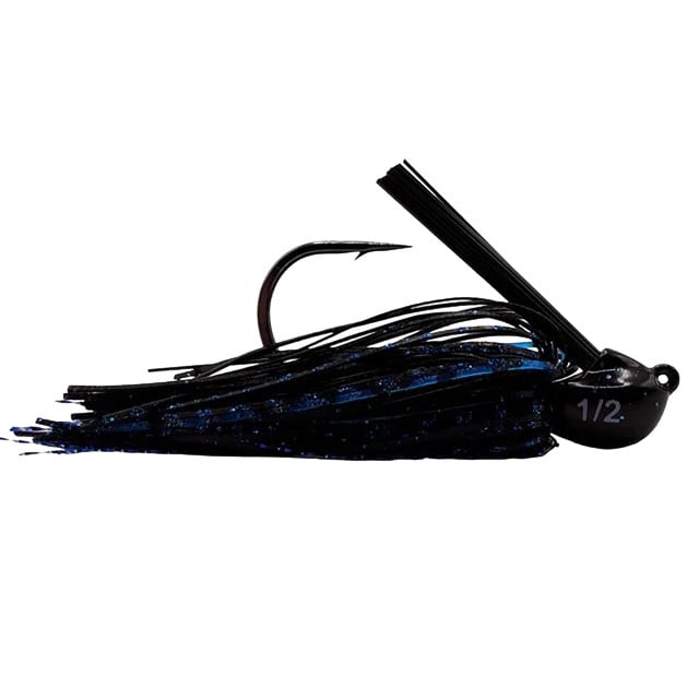 Beast Coast Hand-Tied Tungsten Lil' Magnum Compact Jig color Bruised