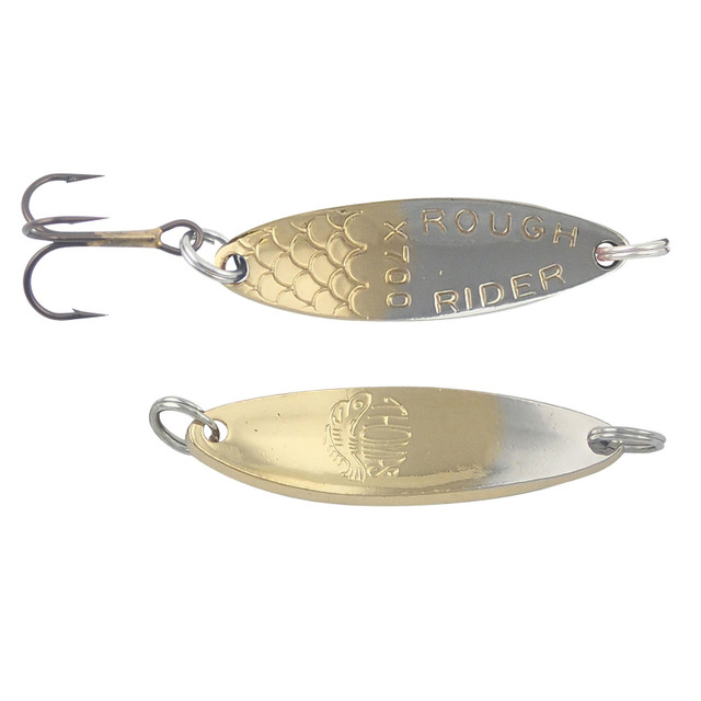 Sidewinder Spoon 1/3oz Gold Fishing Lure — Bigger Fishing