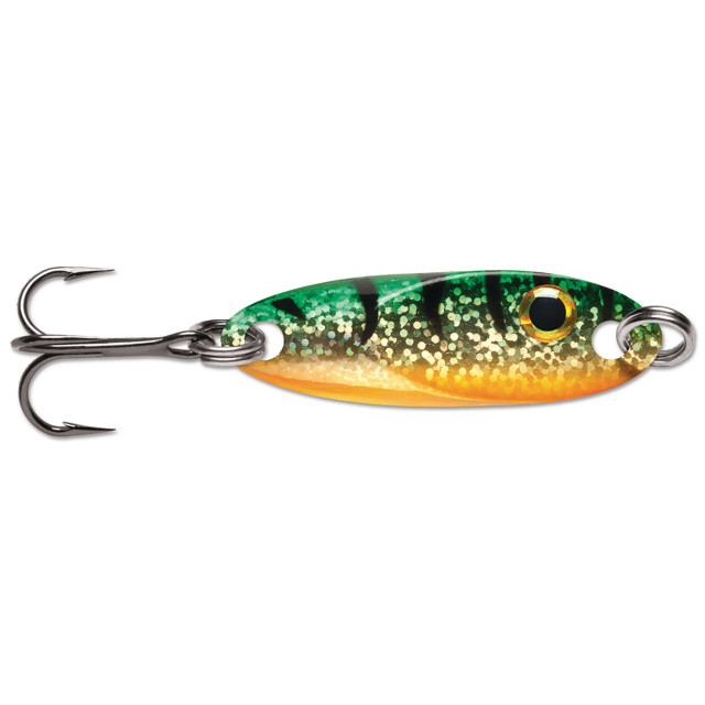 VMC Rattling Roach Spoon 3/16 oz Glow Hot Perch RRS316GHP