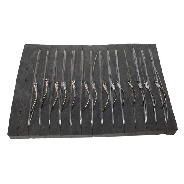 BESPORTBLE 20pc Sheet Fishing Leader Holder Fishing Hook Keeper