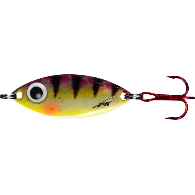 Bink's Ice Spoon with Chain Dropper Hooks | FishUSA