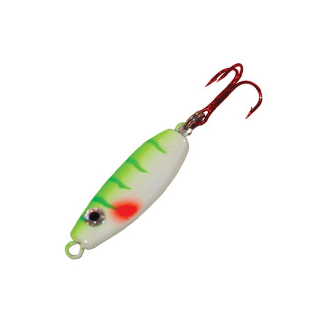 Northland Tackle Forage Minnow Spoon 3 - Super Glow Exo Blue - 1/8 oz Ice  Lure