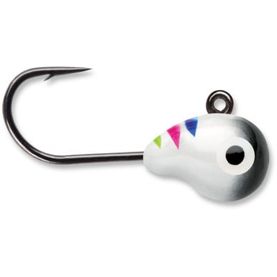 VMC Tungsten Tubby Jigs color Glow Black Wonderbread
