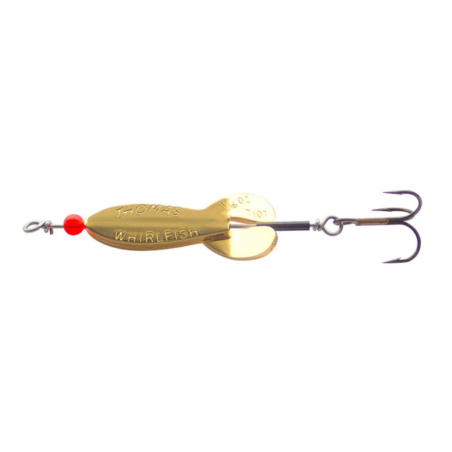 Thomas & Friends Spinning Lures Special Spinn Fishing Equipment, Size 1/10,  Gold/Red