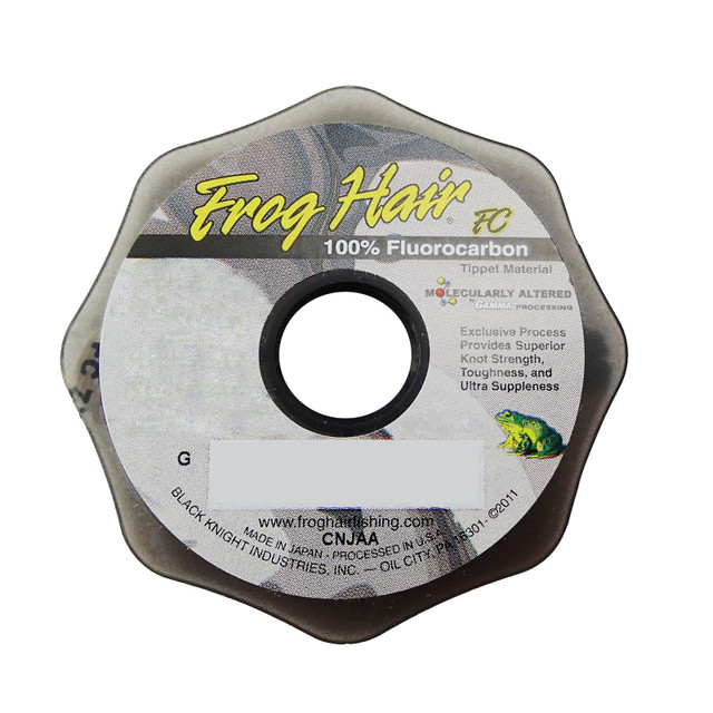 HERCULES Fly Fishing Tippet 100% Fluorocarbon 3 Pack with Fly