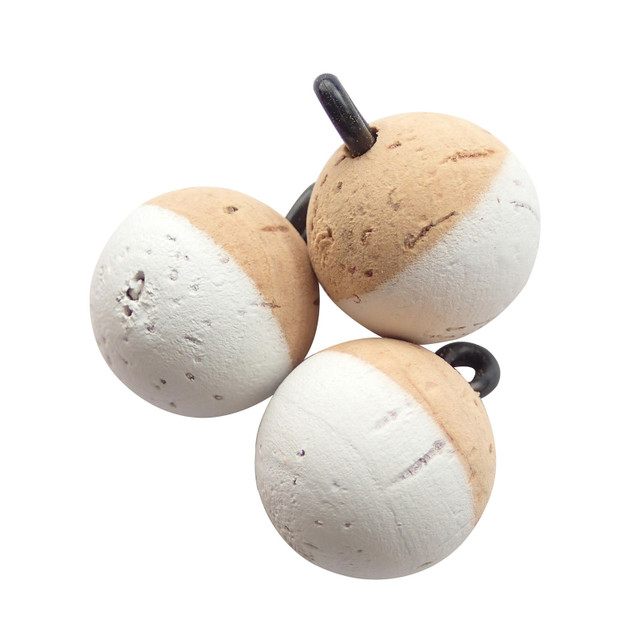 BstXqty 24 STUKS Foam Pinch On Fly Fishing Stick On Strike Float