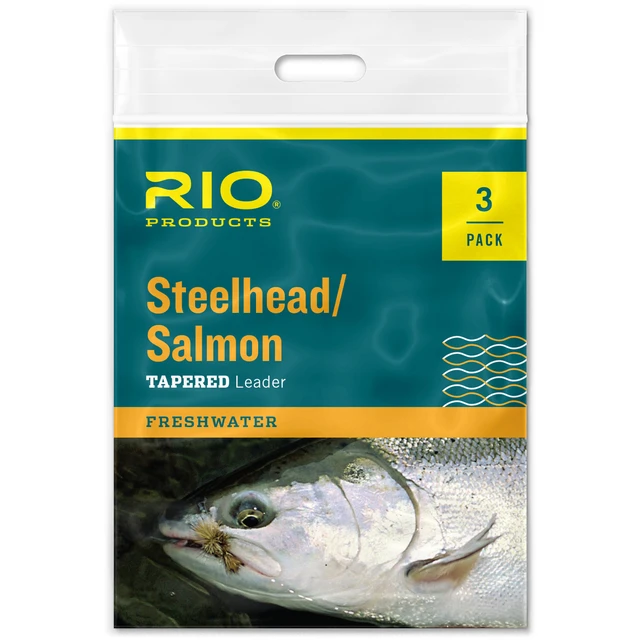 RIO Steelhead/Salmon Tapered Leader 3-Pack