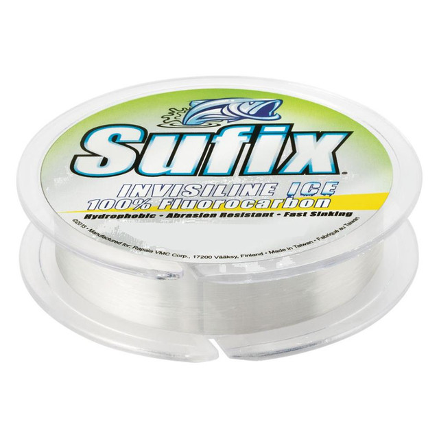 Ice Fishing Line & Tip Up Line, Braid - Fluorocarbon - Monofilament