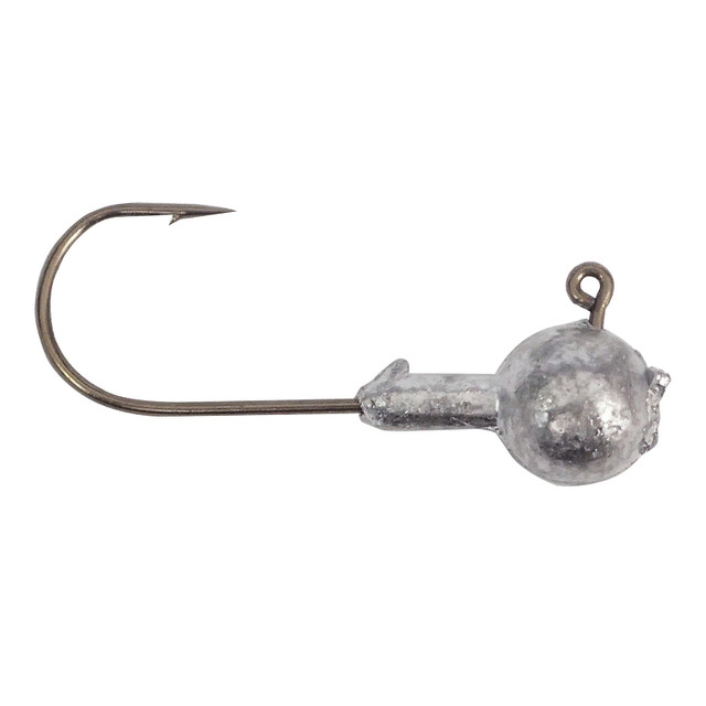 Big Bite Baits 1/8 Ball Jig Head 8bg White