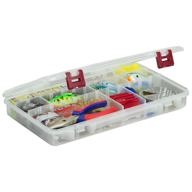 Deep Waterproof Fishing Stowaway Tackle Box For Outdoor Vehicle