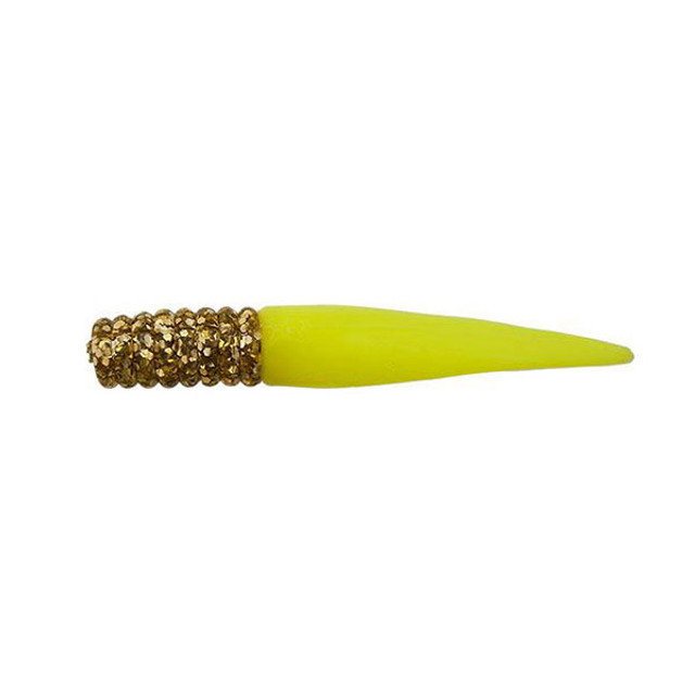 Bobby Garland Itty Bit Swim'R | Chartreuse-Red Glitter | FishUSA