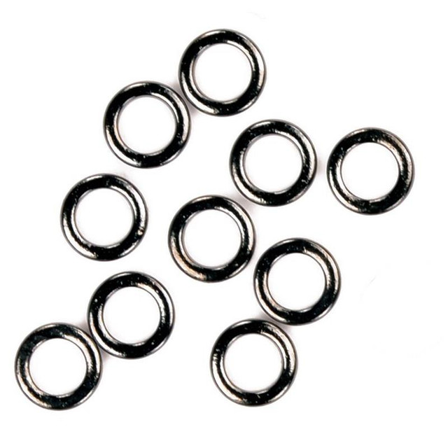 Fly Fishing Tippet Rings Stainless Steel Fishing Line Ring Lightweight Lure