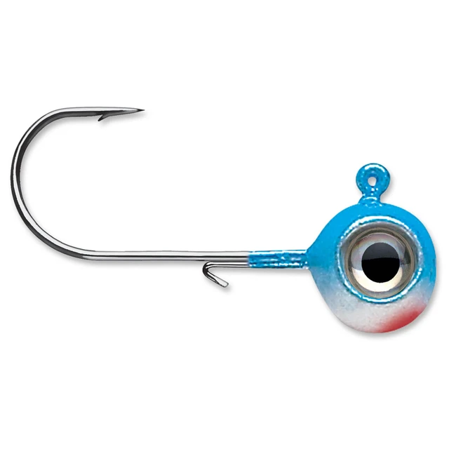 VMC Neon Moon Eye Jigs color Blue White