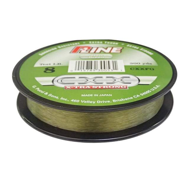 P-Line Test CXX X-Tra Strong Monofilament Line - Spool View