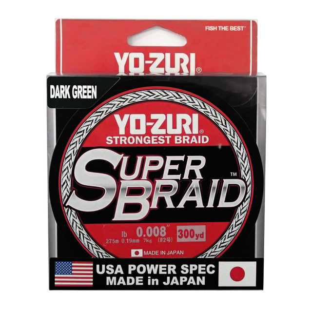 Yo-Zuri Clear Hybrid Fishing Line, 600 yds 