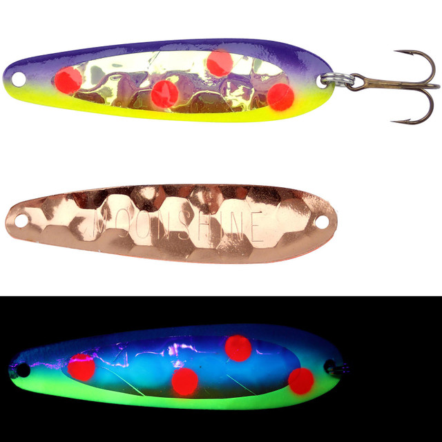 Moonshine Lures Half Moon Spoon - JJ Mac