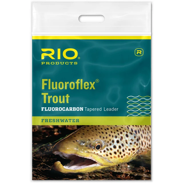 RIO Fluoroflex Trout Fluorocarbon Tapered Leader