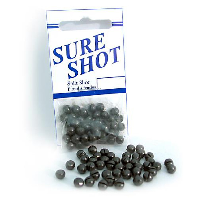 Water Gremlin Company 40-Count 735-3/0 Round Split Shot