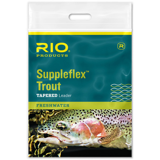 Rio Powerflex Trout 9' Tapered Leaders, 4X