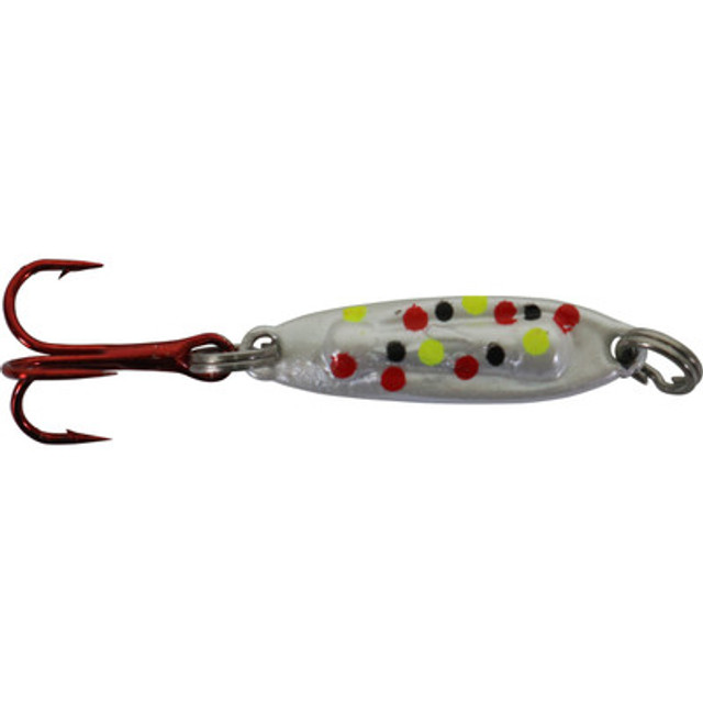 YAPADA Ice Fishing 520 Moon 6g 50X11X4 mm Single Hook Multicolor Metal  Jigging Spoon Fishing Lures