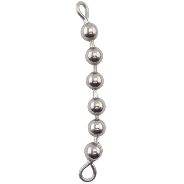 Luhr Jensen Swivel Chain, Chrome, 6