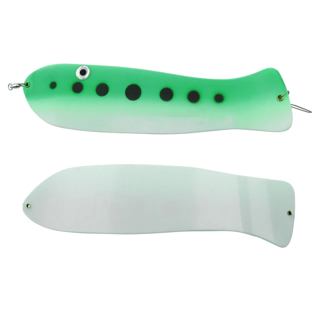O'Ki Tackle Kingfisher II Flasher color Magna Glow Frog