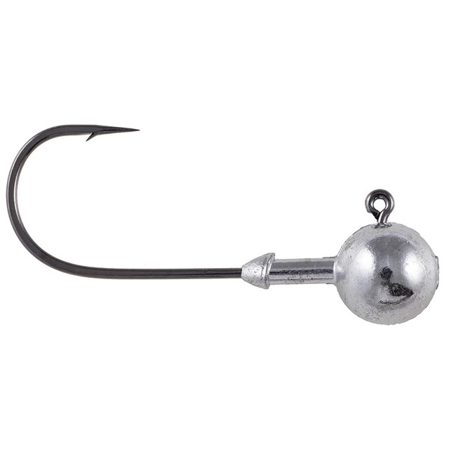 Big Bite Baits 1/8 Ball Jig Head 8bg White