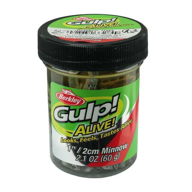 Berkley Gulp! Alive! Minnows in jar