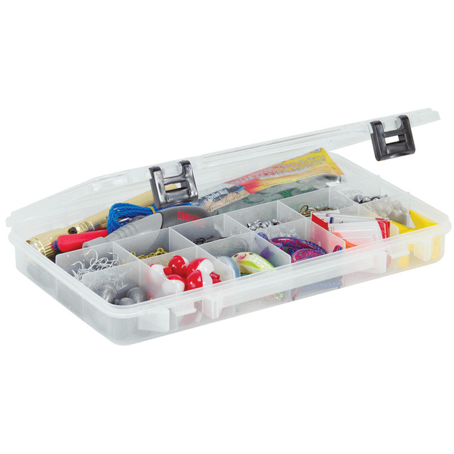Sheffield 12671 13 Tackle Box, Teal & Gray Fishing Tackle Box, Fishing Box  or Art Box to Store Craft Supplies, Plastic Tool Box With Handle :  : Sports, Fitness & Outdoors