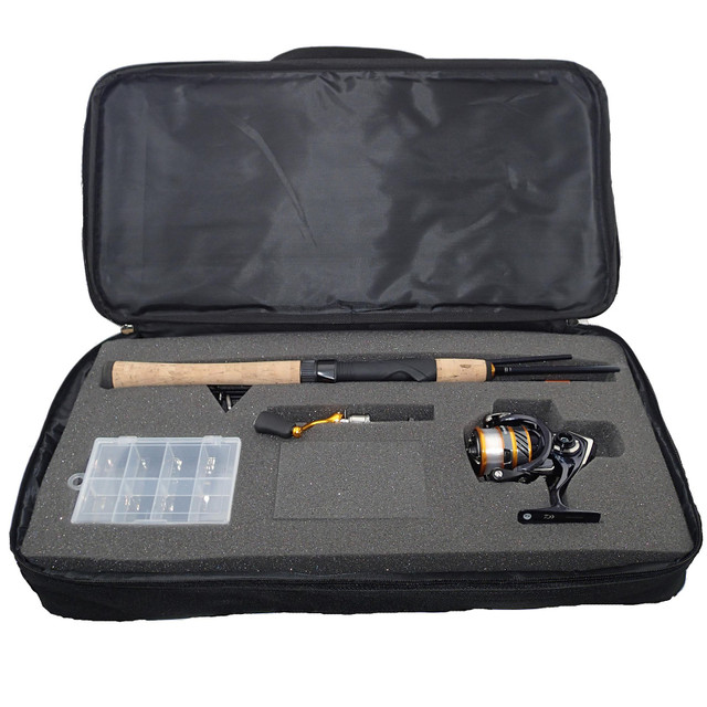 Eagle Claw Pack-It Travel/Pack Spinning Combo