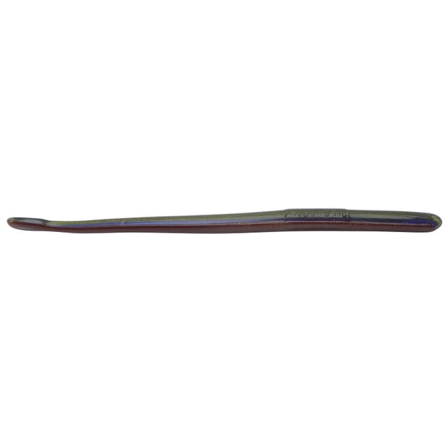 Roboworm Straight Tail Worms color Aaron's Magic Red-Black Flake