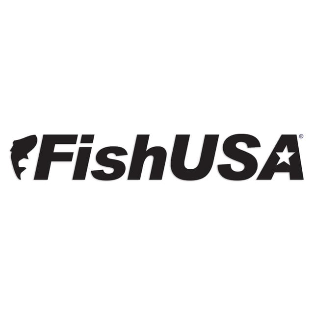 FishUSA Pro Cut Vinyl Decal color Black
