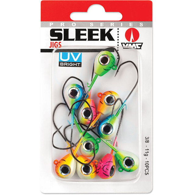 VMC SLJ Sleek Jig Chartreuse Jagged Tooth Tackle