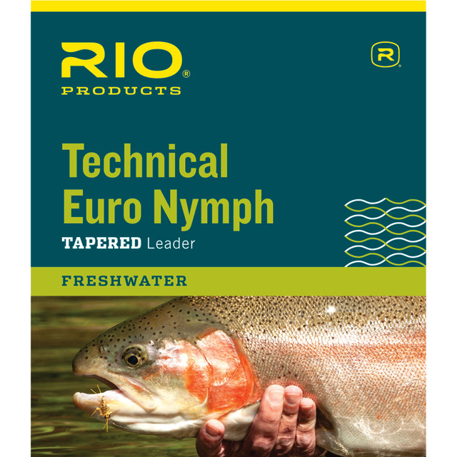 RIO 3-PACK POWERFLEX TROUT 9' FT. 3X 8.2 LB FRESHWATER NYLON FLY