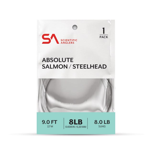 Scientific Anglers Absolute Salmon & Steelhead Leader in packaging