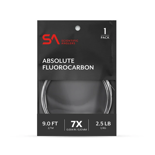 Scientific Anglers Absolute Fluorocarbon Tapered Leader