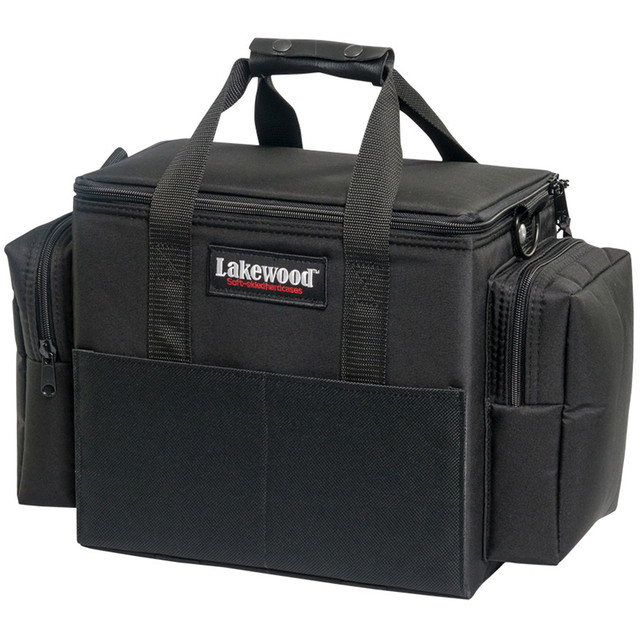 Soft-Sided Fishing Tackle Bag with 2 Medium Lure Boxes, Polyester