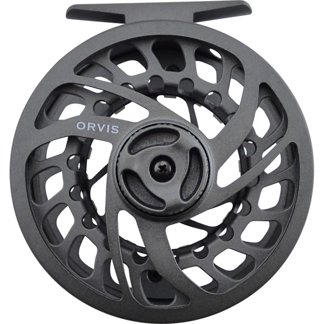 Okuma Australia - A beautiful rainbow landed on the Okuma SLV 5/6 fly reel,  a reel that offers anglers excellent value for money. Game on! Check out  the SLV Fly Reel range
