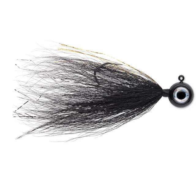 VMC Moon Tail Jig in Black