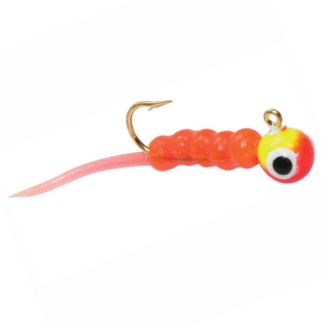 Custom Jigs & Spins Tutso Jig color Clown Hot Orange Body