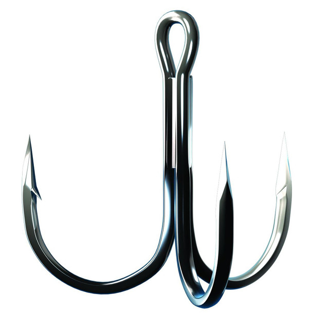 Treble Hooks, Treble Fishing Hooks - Feathered Treble Hooks - Fishing  Treble Hooks