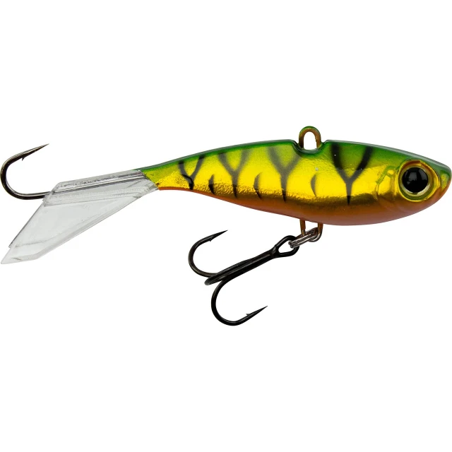 Walleye Nation Creations Rip-N-Glide Jigging Lure color Metal Perch