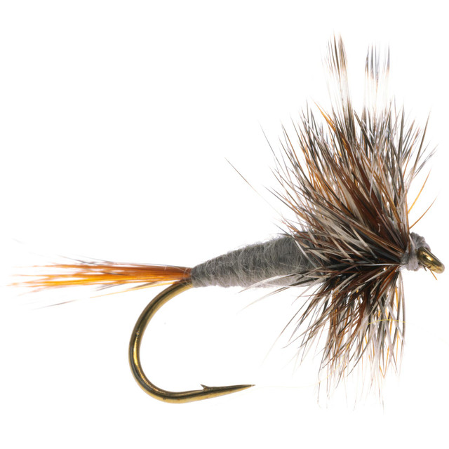 12 Flies Blue Winged Olive Dry Fly Mustad Signature Fly Fishing