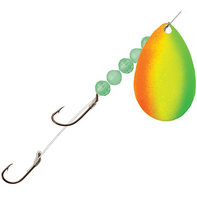 Carlson Erie Dearie Original White and Green Fishing Lure