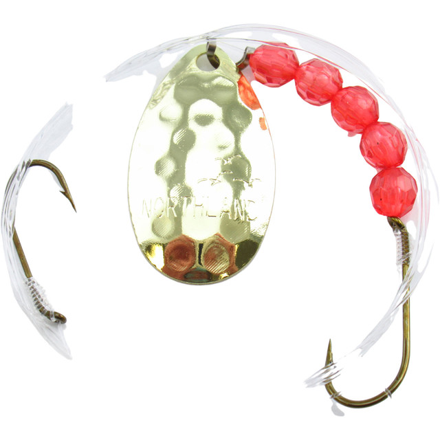 Northland Tackle Butterfly Blade Float'n Harness Size 2 - Golden Craw -  Spinner