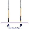 Echo Lift Fly Rod handle comparison chart