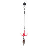 VMC Bladed Hybrid Quik Strike Trailer Hook Tin Red finish