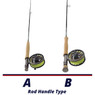 Orvis Clearwater Fly Rod & Reel Outfit handle comparison chart