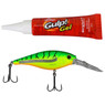 Berkley Scented Flicker Shad Firetiger and Gulp! Gel